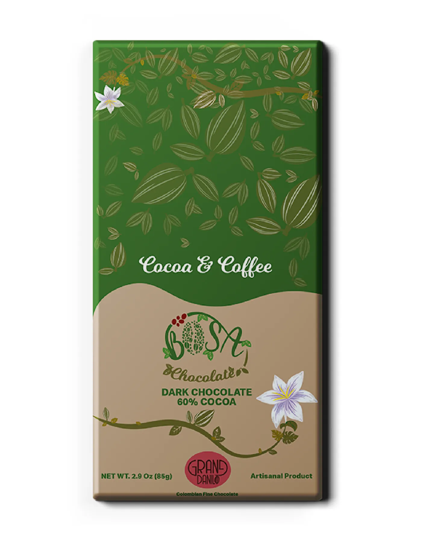 CACAO & COFFEE / DARK CHOCOLATE 60% COCOA (85G)