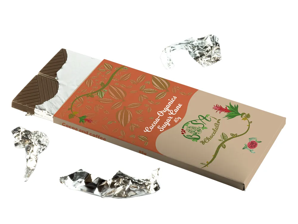 COCOA & ORGANICS SUGAR CANE - DARK CHOCOLATE 70% COCOA (85G) - Image 3